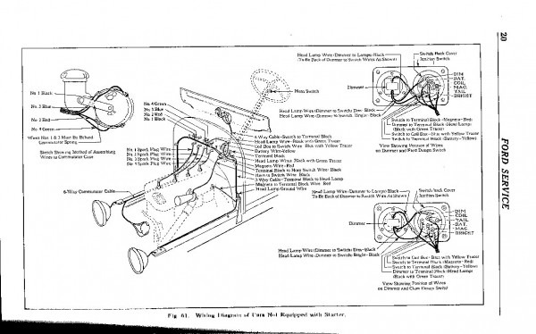 1929 Ford Wiring Diagram