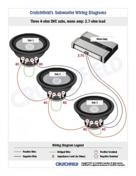 2 0 5 Ohm Subwoofer Wiring
