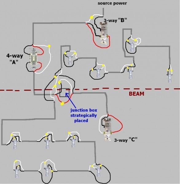 Wiring Diagram For Two Way Light Switch Photo Album