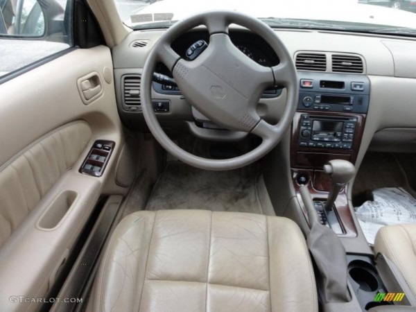 Beige Interior 1997 Nissan Maxima Gle Photo  48709246