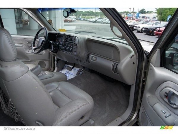 Gray Interior 1998 Chevrolet C K K1500 Silverado Extended Cab 4x4