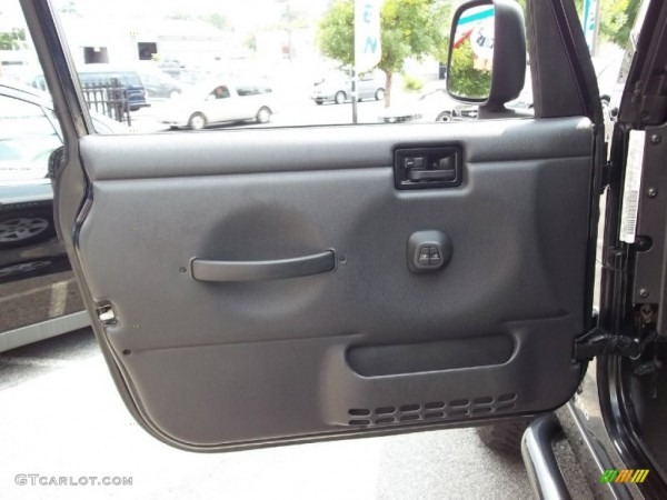 2006 Jeep Wrangler Unlimited Rubicon 4x4 Dark Slate Gray Door