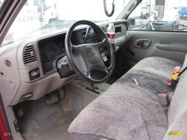 1998 Chevrolet C K 3500 K3500 Regular Cab 4x4 Dump Truck Interior