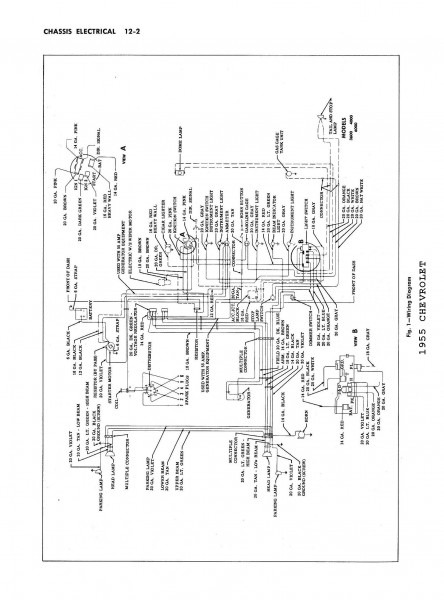 1957 Chevrolet Truck Wiring Schematic