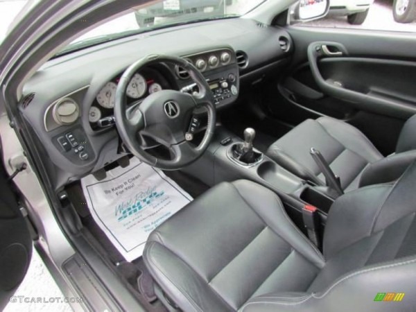 Ebony Interior 2006 Acura Rsx Type S Sports Coupe Photo  57637933