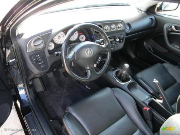 Ebony Interior 2006 Acura Rsx Type S Sports Coupe Photo  58651069