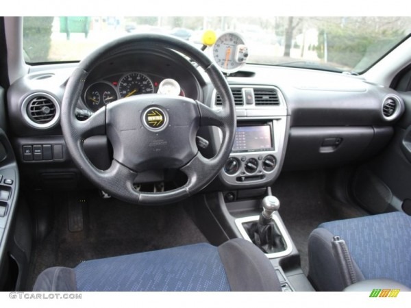 Black Interior 2002 Subaru Impreza Wrx Sedan Photo  59740657
