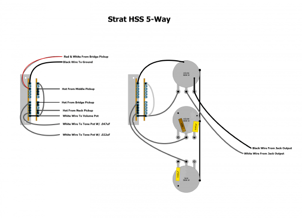 Hss Strat Wiring Diagram