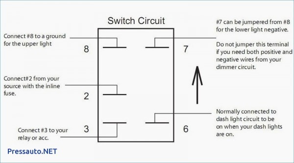 Image Result For Lighted Rocker Switch Wiring