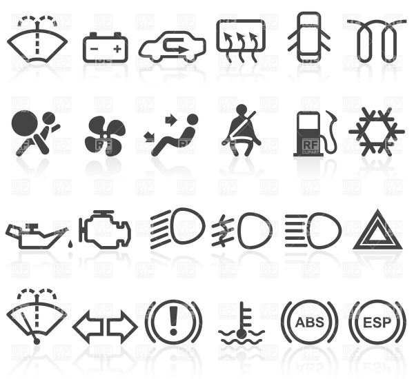 Dashboard Symbols For Toyota Cars