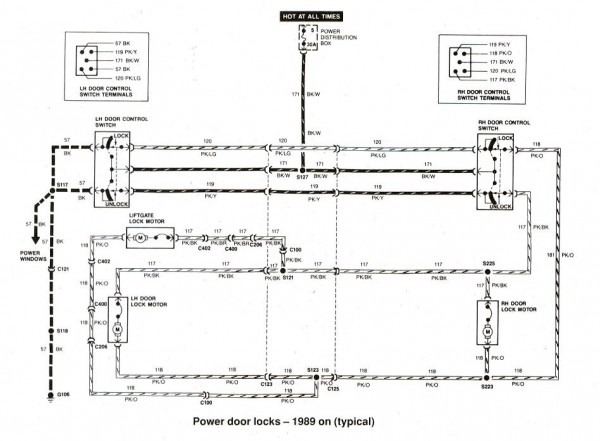 89 Taurus Radio Wiring Diagram