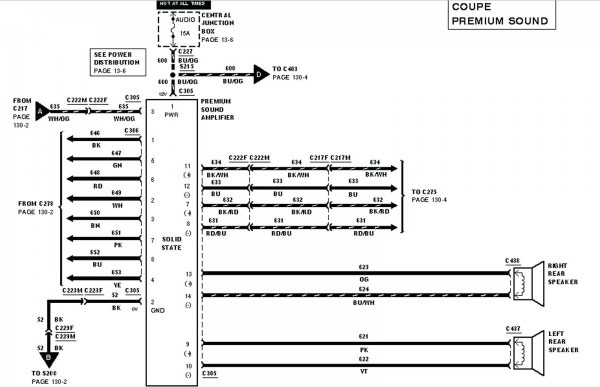 Ford Escort Radio Wiring Diagram