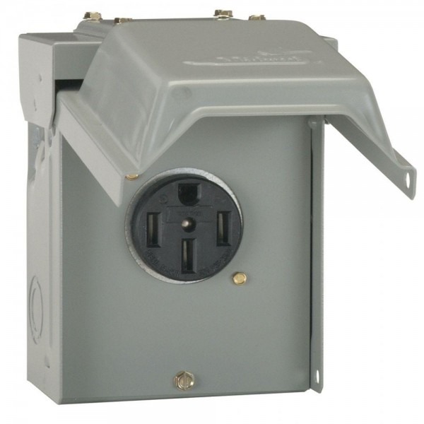 Ge 50 Amp Temporary Rv Power Outlet
