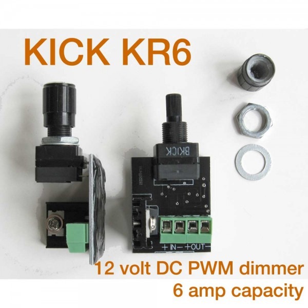 Pwm Dimmer Switch For Led Lights, 12v Dc