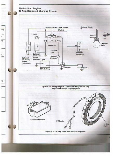 Kohler Engine Electrical Diagram