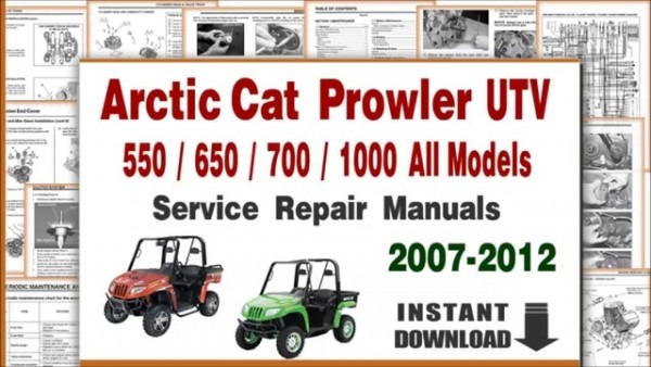 Download Arctic Cat Prowler 500 650 700 1000 Service Repair