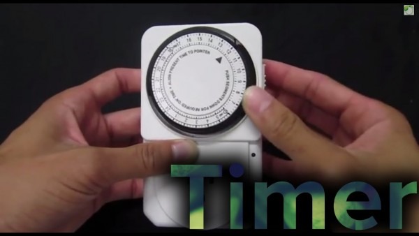 How To Use A Mechanical Timer For Hydroponics Setup Tutorial