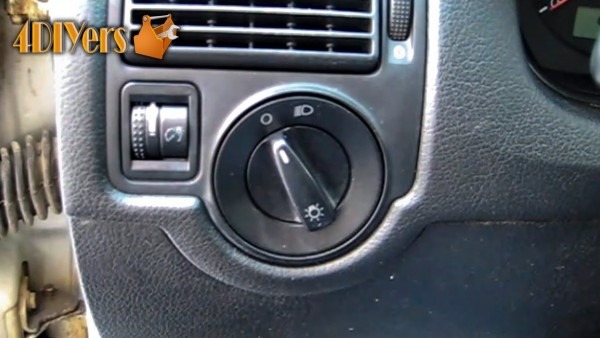 Diy  Volkswagen Headlight Switch Removal