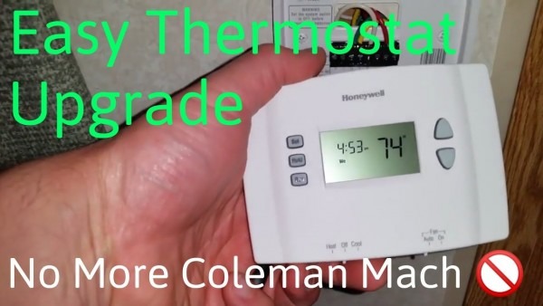 Coleman Mach Rv Thermostat Upgrade For Heater   Ac