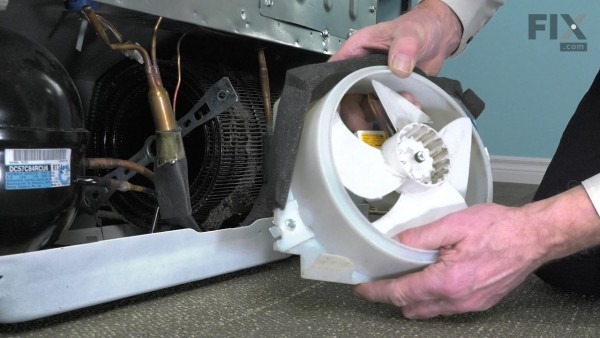 Ge Repair Refrigerator â How To Replace The Condenser Fan Motor
