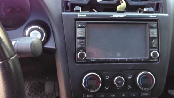 Nissan Altima Dash Stereo Radio Removal