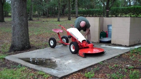 Starting And Driving Of My 1959 Gravely Model L Tractor December