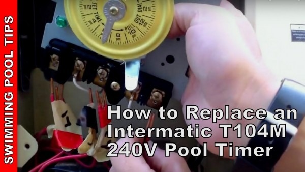 How To Replace An Intermatic T104m 240v (208 277 V) Pool Timer
