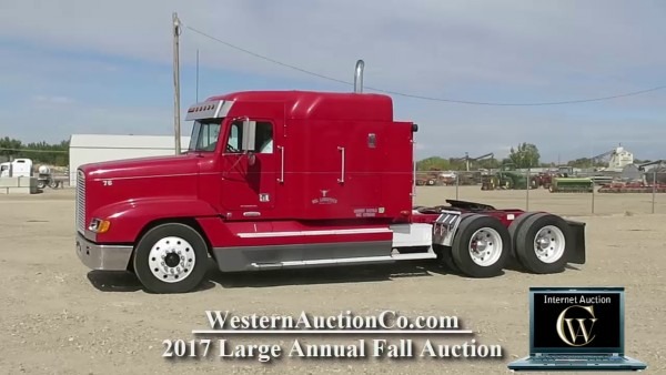 805f 1999 Freightliner Fld 120 With Sleeper For Sale At Auction