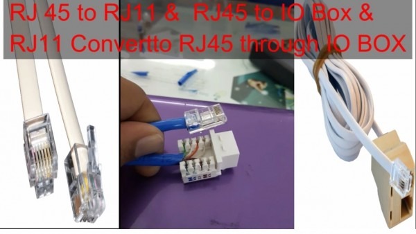 How To Convert Rj45 To Rj11 Or Rj11 To Rj45