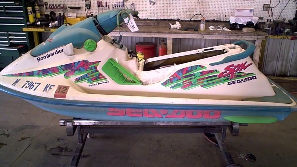 1995 Seadoo Spx 657x Running Tear Down Into Parts Lot 3138a