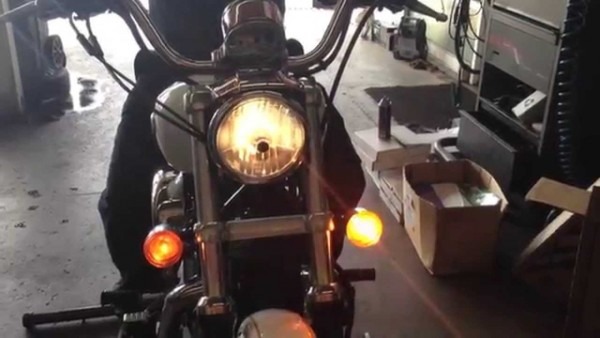 Harley Davidson Dyna Sportster Turn Signal Relocation Kit