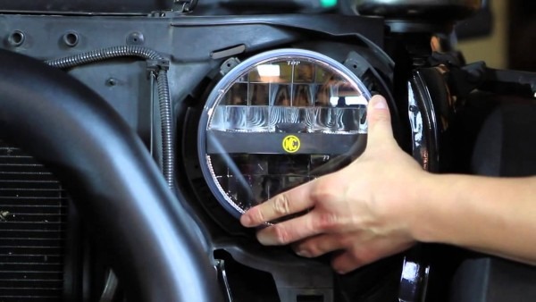 Kc Hilites  Jk Jeep Wrangler Headlight Install   Conversion