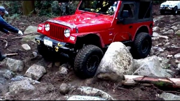 ï¼ï¼ã Jeep 4x4 Tj Wrangler Jeep Trail (red)