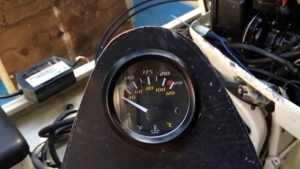 How To Install A Temperature Sensor & Gauge On Outboard Motor