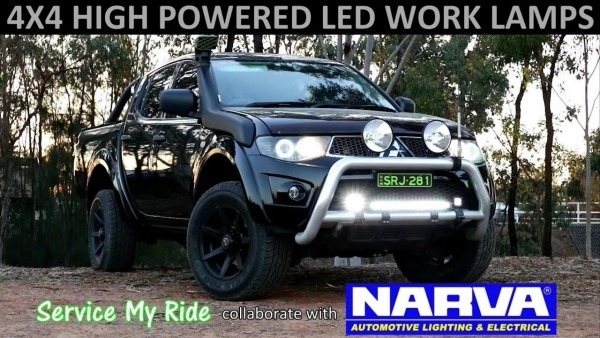 How To Install The Narva 4x4 High Powered Led Work Lamps