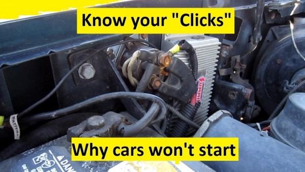 Know Your Cars Clicks  Why It Won't Start