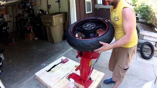 Motorcycle Tire Change With Ebay Tire Changer