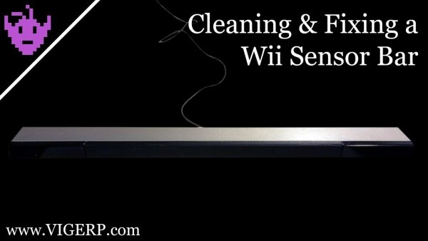 Fixing A Wii Sensor Bar (faulty Cable)