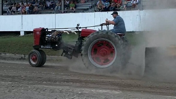 Farmall M Tractor Pull Madison County Fair