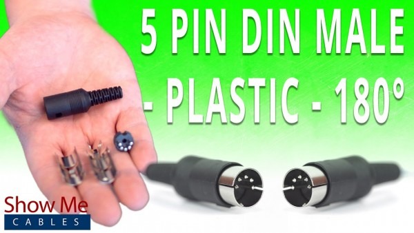 How To Install The 5 Pin Din Male Solder Connector (180Â° Style