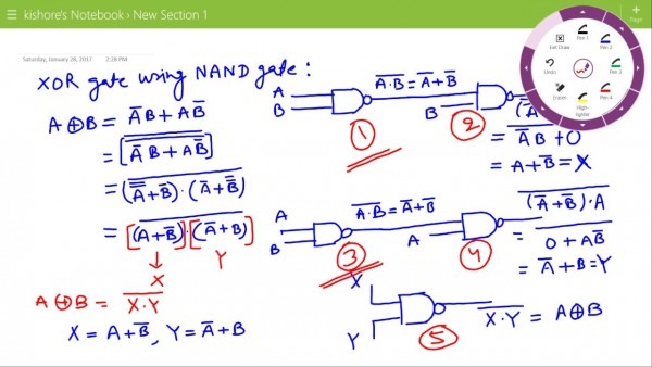 Lecture On Xor Gate Using Nand Gates