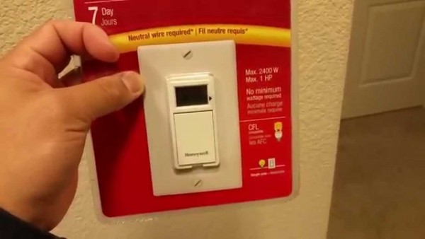 How To Install Honeywell Econo Switch Programmable Timer