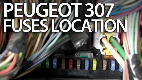 Where Are Fuses, Relays And Obd Port In Peugeot 307 (fuse Box Obd2