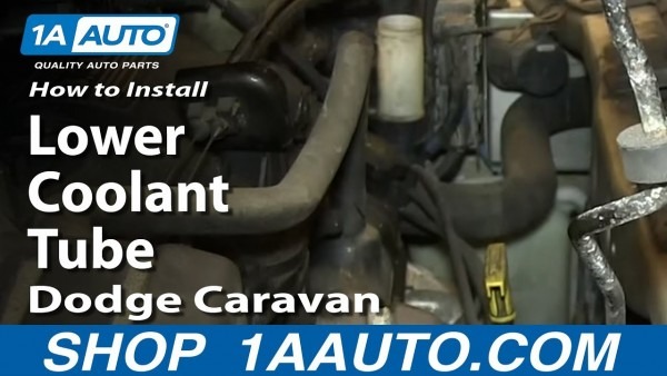 How To Install Fix Leaking Lower Coolant Tube 2001