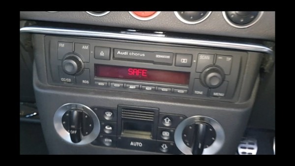 Audi Tt Safe Mode Radio Code Fix Mk1