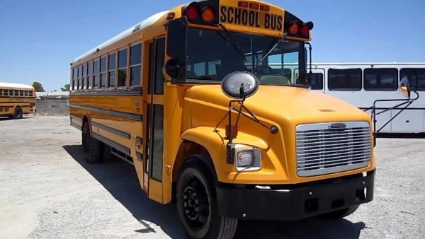 2005 Thomas Conventional 10 Row School Bus With C7 Cat Motor