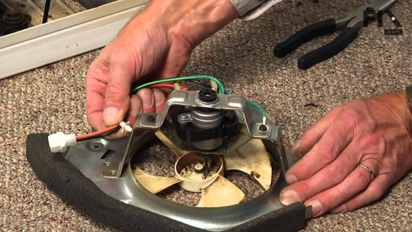 Ge Refrigerator Repair â How To Replace The Condenser Fan Motor