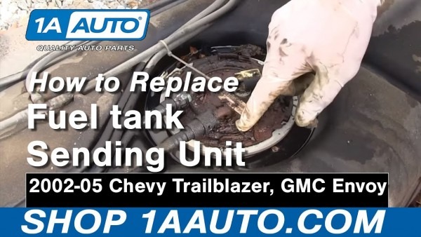 How To Install Replace Fuel Tank Sending Unit And Pump Gmc Envoy