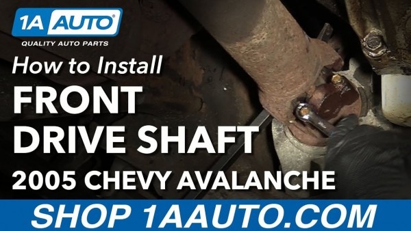 How To Remove Reinstall Front Drive Shaft 2005 Chevy Avalanche