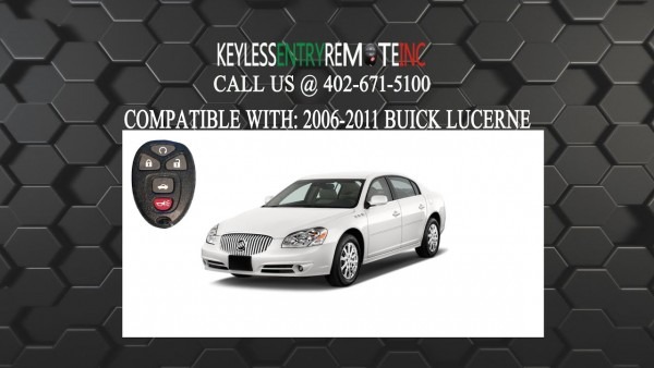 How To Replace Buick Lucerne Key Fob Battery 2006 2011